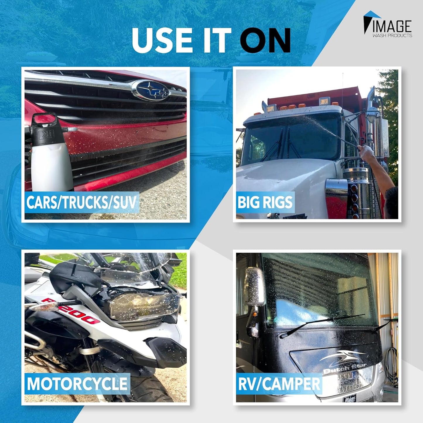 Image Wash Products Bug Remover โ (5 Gallon) Best Bug Remover for Cars/Truck Exterior | Bug Cleaner for Vehicles, Car Bug Remover Spray, Bug Off Car Cleaner, Bug Wash for Cars