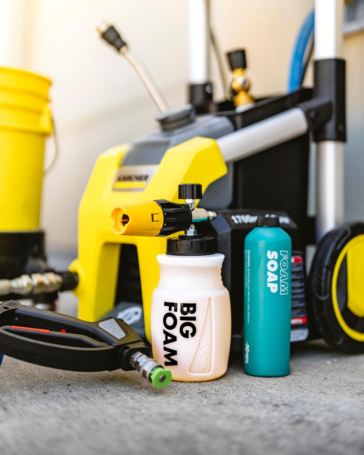 XPEL Big Foam Premium Foam Cannon - Eco-Friendly Efficient Car Detailing - Safe for Paint, Wax, Clear Coat, and Ceramic Coatings, Compatible Foam Soap