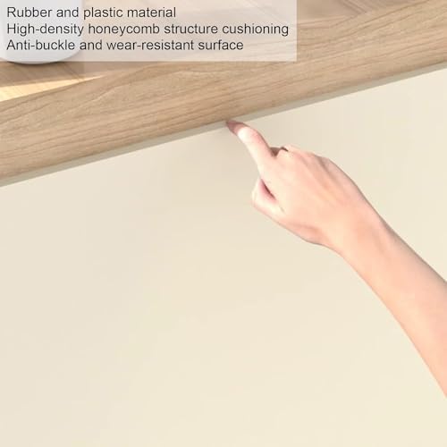 Self-Adhesive Rubber Foam Wall Protectors for Garage & Gym, 39.3x39.3in, Heavy-Duty Grey Shield, Impact Resistance for Enhanced Protection & Wall Safety