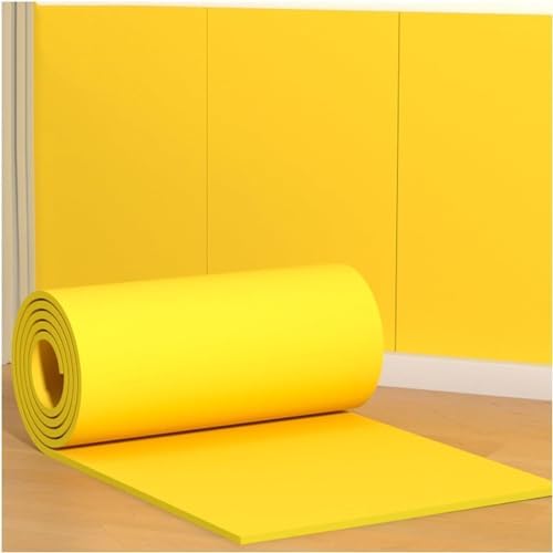 Heavy-Duty Garage Wall Protectors - Self-Adhesive Rubber Foam Shields for Gym & Studio, Grey Wall Guards (39.3x39.3in / 100x100cm)