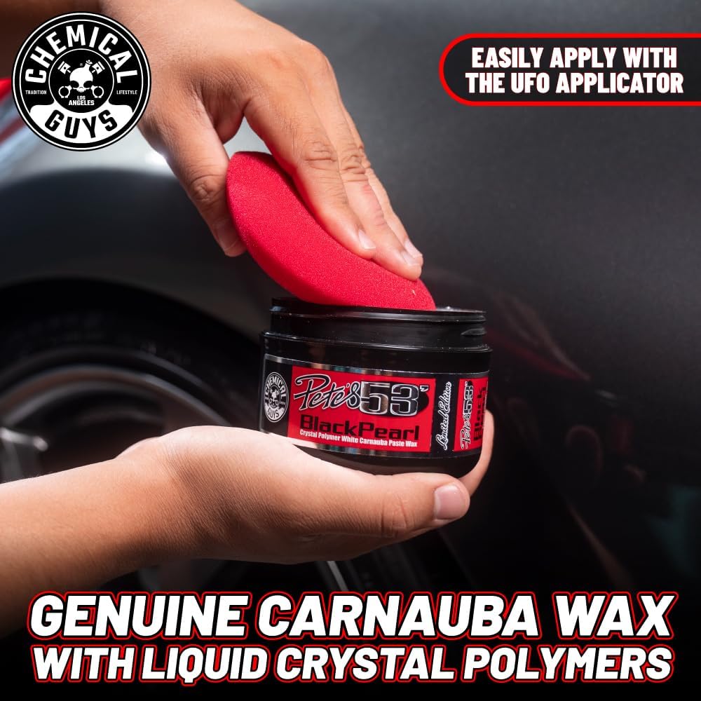 Chemical Guys Black & Dark Color Paint Maintenance Kit - Enhance Gloss, Deepen Shine, Protect Dark Finishes, Restore Depth, Minimize Swirls, Car Care Kit for Black Cars HOL_201