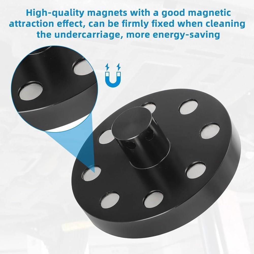 O-Ring Chassis Cleaner Flusher Kit,360° Spinning Nozzle, Undercarriage Cleaner with Quick Coupling, Efficient Wheel Arches/Undercarriage Cleaner Powerful Cleaning in Hidden Areas for All Car (1pc)