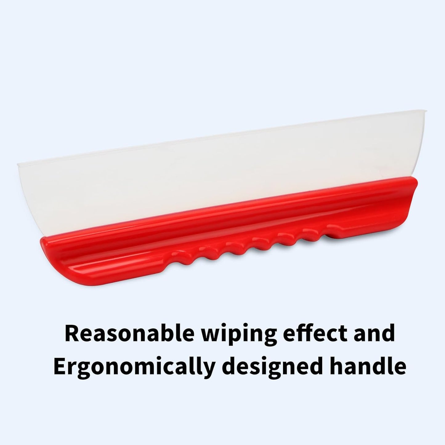 2 Pack 12inch car Squeegee,Silicone Squeegee,car Window Squeegee,Flexible T-Bar Water Blade for Car for Car Or Home Use,Washing,Wiping Glass, Mirror,Shower Doors,Red