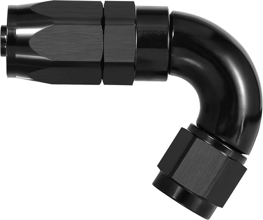 EVIL ENERGY 4AN 120 Degree One Piece Full Flow Hose End Fitting Swivel For CPE Braided Hose