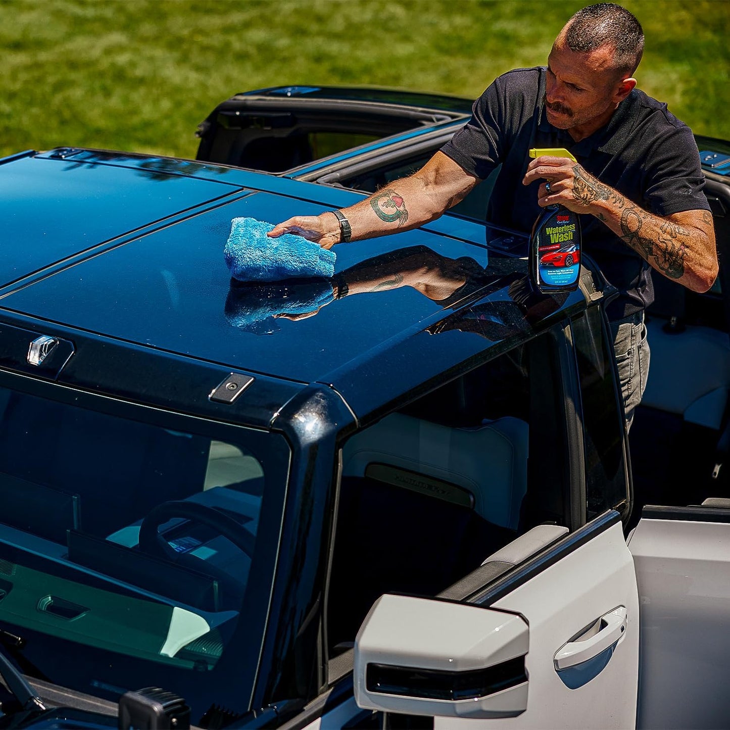 Stoner Car Care 92604-6PK Waterless Wash Car Detailing Spray – Safe, Scratch-Free Formula Quickly Cleans, Shines & Protects Cars, Trucks, Boats, Motorcycles, RVs & More – 22 Fl Oz, Pack of 6