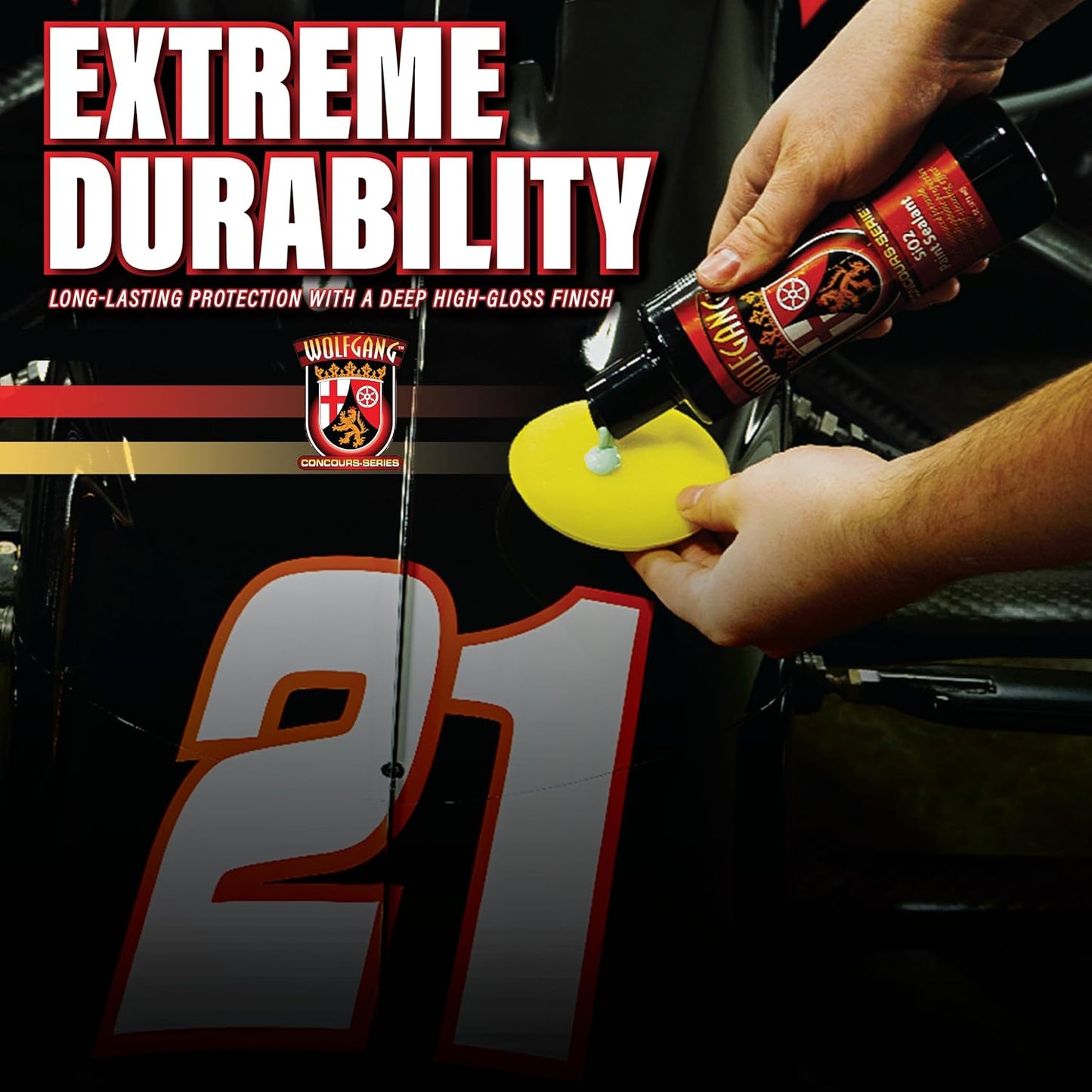 WOLFGANG CONCOURS SERIES SiO2 Paint Sealant | SiO2-Enhanced Formula for Hydrophobic Water Repellency | Long-Lasting Paint Protection | Easy Application | WG-0055 | 16 fl. oz.