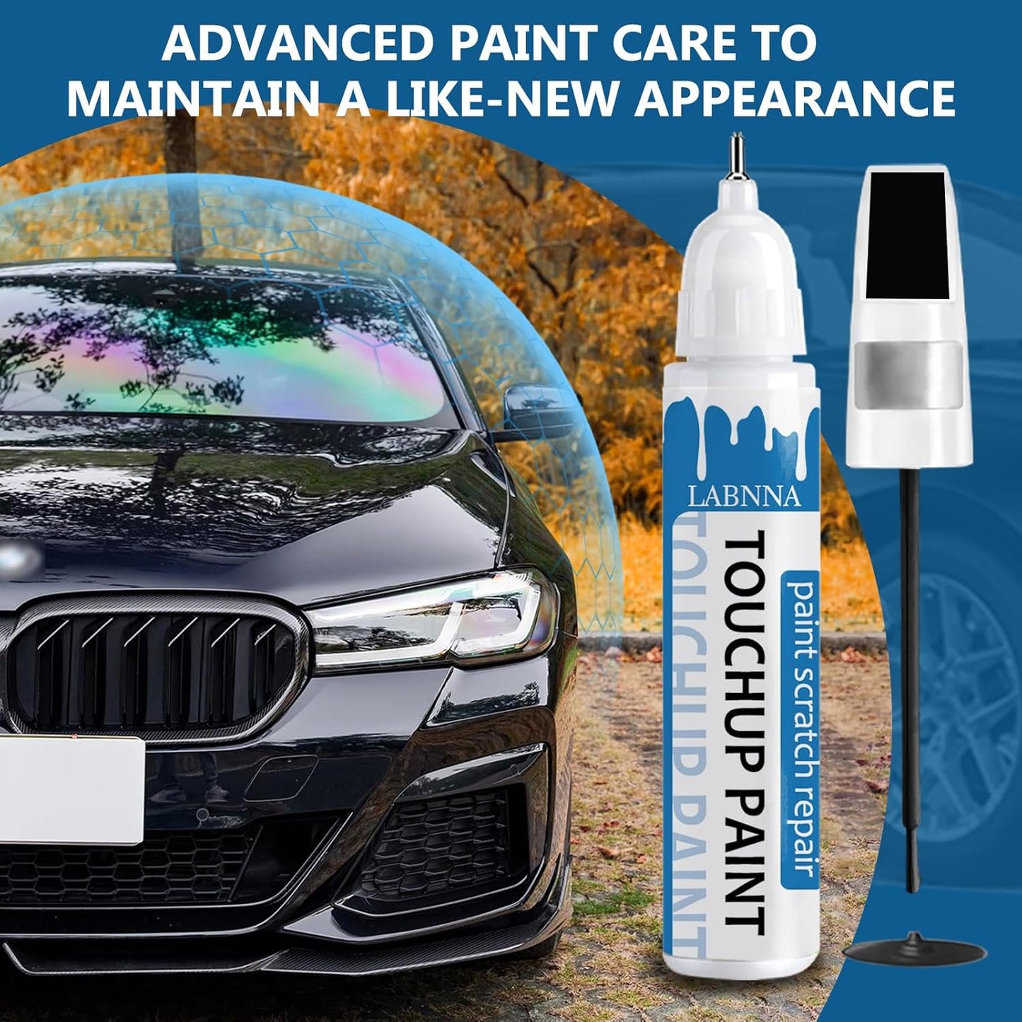 Red Hot(G7C/WA130X) Touch Up Paint for Chevrolet-Exact Match 2 in 1 touchup Paint Pen for Chips and Nicks Repair Car Paint Scratch Repair Kit
