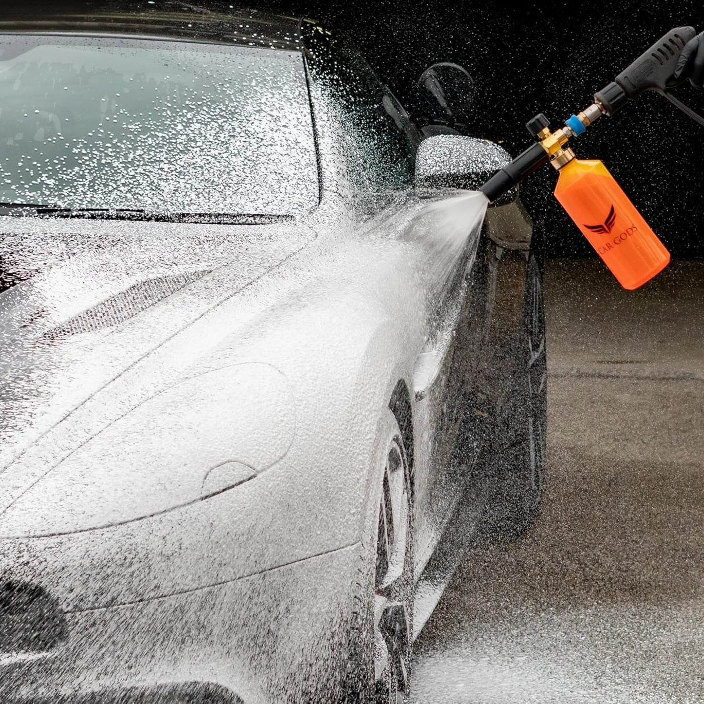 Car Gods Arctic Storm Super Thick Snow Foam Shampoo Orange Scent 170 Fl Oz